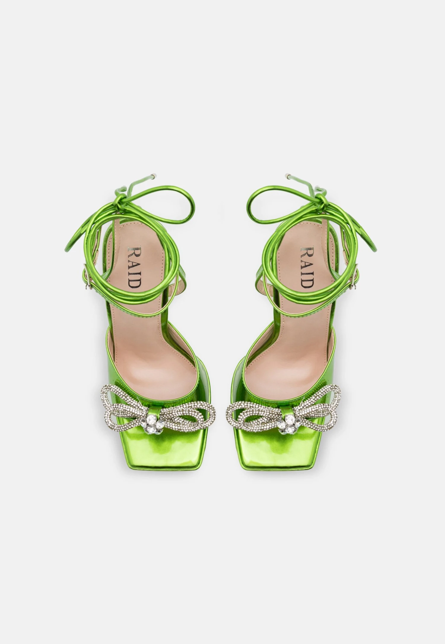 Raid Leandra - High Heeled Sandals - Green 6 Raid Leandra - High Heeled Sandals - Green - Image 6