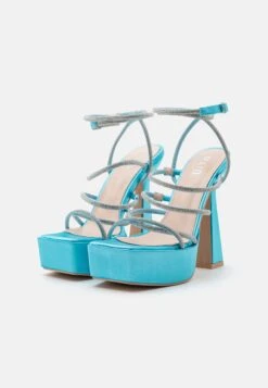 Raid Fiora - High Heeled Sandals - Blue 8 Raid Fiora - High Heeled Sandals - Blue -Raid Shoes Shop f009444763f74c69a6211ec33c343105