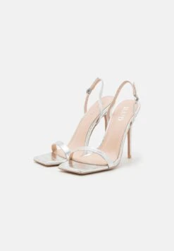 Raid Meryn - High Heeled Sandals - Silver -Raid Shoes Shop f1a77142ecde4daab4f345c45a30fb7c