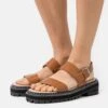 Raid Aditi - Platform Sandals - Brown