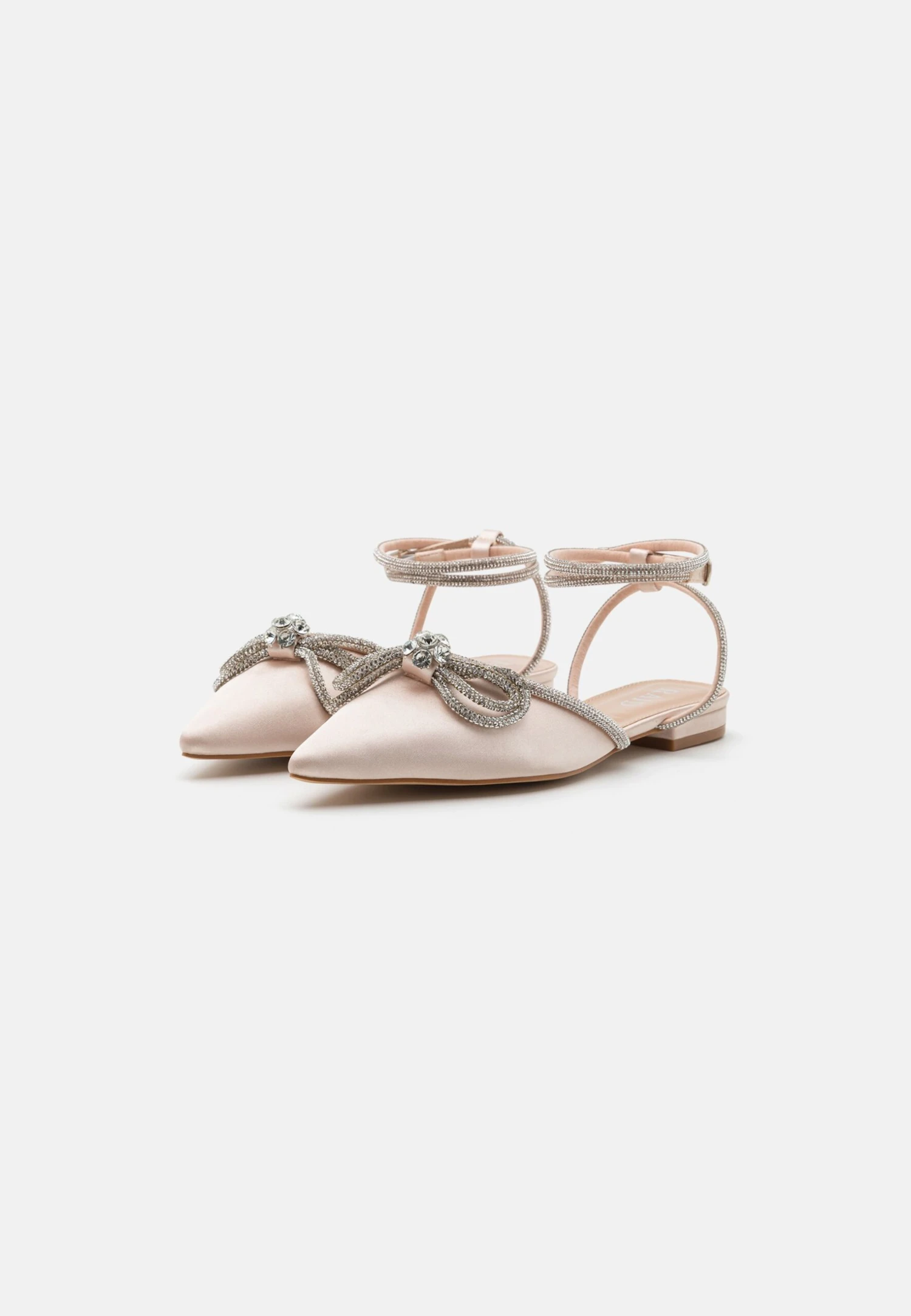 Raid Armell - Ankle Strap Ballet Pumps - Nude 3 Raid Armell - Ankle Strap Ballet Pumps - Nude - Image 3