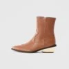 Raid LYNN - Cowboy/biker Ankle Boot - Tan