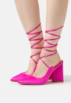 Raid Rishita - Lace-Up Heels - Pink