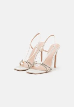 Raid Breahna - High Heeled Sandals - White -Raid Shoes Shop fc0557b0d7a94226b52a22598da1b89c