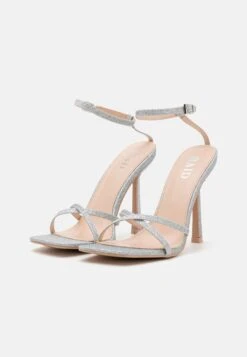 Raid Wilia - High Heeled Sandals - Silver -Raid Shoes Shop fd1354e6de834079a408463169ee02ad